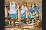 Sung Kim Famous Paintings - Terrace Arch I